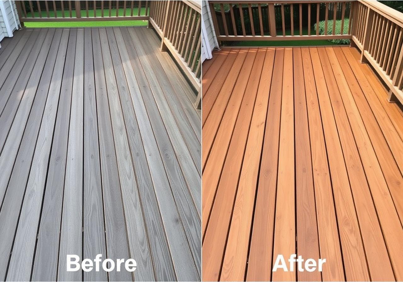 Deck after